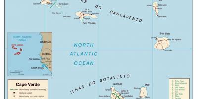 地图Cabo Verde